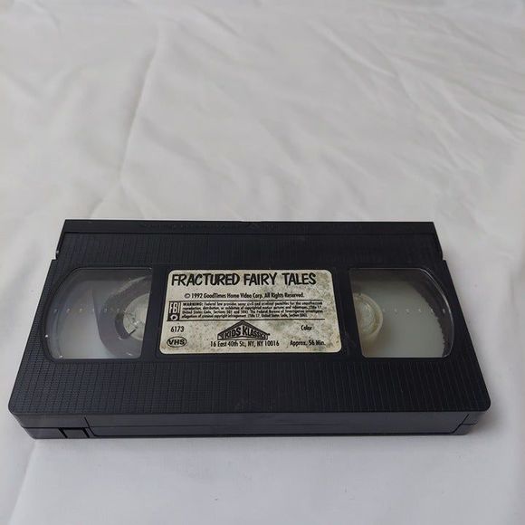 Fractured Fairy Tales VHS 1992 Your Favorite 10 Fairytales Twisted Goodtimes Vid - Picture 6 of 6